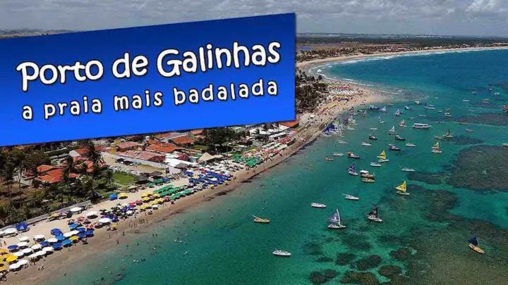 شقة Maravilha De Porto Pôrto das Galinhas المظهر الخارجي الصورة
